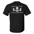 Don't Be Afraid to Lift Heavy Skulls Men's Graphic Cotton T Shirt Classic Shirt Short Sleeve Comfortable Tee Street Holiday Summer Fashion Designer Clothing