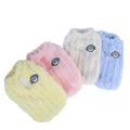 Random 4pcs Y Pet clothing Dog clothing Autumn and Winter New Teddy cat Winter pet clothing 23 hairball two fleece