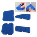 4pcs Caulking Tool Kit, Silicone Joint Sealant Spreader Spatula Scraper, Edge Repair Tools, Floor Tile Edges Cleaner