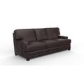 Leather Creations Lanier 87" Wide Upholstered Sofa Genuine Leather | 37 H x 87 W x 38 D in | Wayfair 9211-SF-PJ