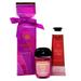 Bath & Body Works STRAWBERRY POUND CAKE Travel Size Shea Butter Hand Cream & PocketBac Hand Gel Gift Set