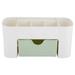 Cosmetic Storage Organizer - Makeup Storage Box Jewelry Storage Display Boxes Desk Desktop Storage Case with Drawer for Bathroom Dresser Vanity and Countertop (Color : Green)