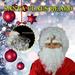KIHOUT Deals Christmas White Wig Long Beard And Beard Santa Claus Dress Up Props