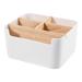 Office Decor Storage Drawers Jewelry Tray Key Cell Phone Holder Stand Makeup Organizer Box Wooden Bamboo