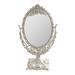 Tabletop Makeup Mirror Table Vanity Makeup Mirror Vintage Mirror with Stand Ntique Style Decorative Mirrors Mirror