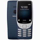 Nokia 8210 DUAL SIM 128MB ROM + 48MB RAM (GSM ONLY | NO CDMA) Factory Unlocked 4G/LTE Cellphone (Dark Blue) - International Version