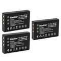 Kastar 3-Pack Battery Replacement for Brother LD0665001 MDS2E AP-1908 Rechargeable Li-ion Battery Brother DS820W Scanner Brother DS920DW Scanner