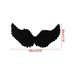 Aufmer Light Up Feather Angel Costume For Kids Girls Boys LED Black For Women Halloween Cosplay Photography ï¼ˆBlack Colored Lightï¼‰âœ¿Latest upgrade