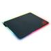 Thermaltake Level 20 RGB 16.8 Million RGB Color Software Enabled (TT RGB Plus/iTake/Alexa/Razer Chroma) Splash-Proof/Anti-Slip Rubber Base 370mm x 290mm Gaming Mouse Pad GMP-LVT-RGBHMS-01 Small