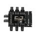 1 to 8 3Pin 12V Fans Hub Splitter PC Computer 3Pin Molex Fan Cooler Cooling Speed Controller PCB Adapter For Mining
