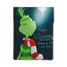 The Grinch Leather Laptop Sleeve Slim Protective Case Waterproof Cover Bag for 13-inch Notebook Computer for Work College