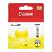 Canon CLI-221 Yellow Ink Tank Compatible to MP980 MP560 MP620 MP640 MP990 MX860 MX870 iP4600 iP3600 iP4700