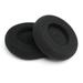 Piartly Earphones Cushion Cover Soft Solid Noise Isolation Round Black Ear Cups Hearing Protection Replacement for GRADO SR60 Headset