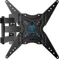 Full Motion TV Wall Mount for 26-60 Inch TVs TV Mount with Articulating Arms VESA 400x400 Fits LED LCD OLED Black