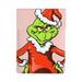 The Grinch Leather Laptop Sleeve Slim Protective Case Waterproof Cover Bag for 13-inch Notebook Computer for Work College