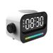 Low Price on Home Gnobogi New Bluetooth Audio Phone Wireless Inflatable Light Digital Display Clock Alarm Clock Speaker Three In One Wireless Charger