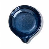 Latitude Run® Spoon Rest, Ideal Size For Kitchen Accessories, Glazed Stoneware w/ Groove, Stackable Fall Spoon Rest in Blue | Wayfair