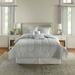 Covington 9-piece Comforter Set by BrylaneHome in Mineral Blue (Size KING)