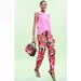 Kate Spade Pants & Jumpsuits | Kate Spade Tropical Floral Print Hutton Pull On Lounge Casual Pants Size 6 | Color: Pink/Red | Size: 6