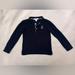 Burberry Shirts & Tops | Burberry Baby Boys In True Navy Long-Sleeve Polo Shirt, Size 2 Years | Color: Blue | Size: 2 Years