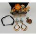 Disney Jewelry | Disney Jewelry Lot Hair Comb Earrings Necklace Bracelet | Color: Gold | Size: Os