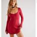 Free People Dresses | Free People Sweater Mini Dress | Color: Pink | Size: Xs