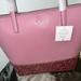 Kate Spade Bags | Kate Spade Greta Court Glitter Penny Tote | Color: Pink | Size: Os