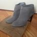 Burberry Shoes | Burberry Suede Booties | Color: Gray | Size: 38eu