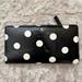 Kate Spade Accessories | Kate Spade Staci Large Slim Bifold Wallet | Color: Black/White | Size: Os