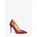 Michael Kors Shoes | Michael Michael Kors Keke Leather Pump 5.5 Brandy New | Color: Red | Size: 5.5