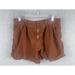 American Eagle Outfitters Shorts | American Eagle Corduroy Mom Short Women's 10 Brown High Rise Classic Summer | Color: Brown | Size: 10