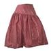 American Eagle Outfitters Skirts | American Eagle Outfitters 100% Silk Striped With Sequin Skirt Women’s Size 14 | Color: Pink | Size: 14