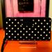 Kate Spade Bags | Euc Kate Spade Polka Dot Zip Around Wallet | Color: Black/White | Size: Os