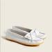J. Crew Shoes | J. Crew Soft Unlined Leather Loafers Moccasins In White | Color: White | Size: 11