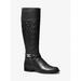 Michael Kors Shoes | Michael Kors Outlet Kincaid Embossed Riding Boot 9.5 Black New | Color: Black | Size: 9.5
