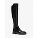 Michael Kors Shoes | Michael Michael Kors Crackled Faux Patent Leather Boot 9.5 Black New | Color: Black | Size: 9.5