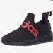 Adidas Shoes | Adidas Boys Lite Racer V1 Slip On Sneakers Red Black 6 | Color: Black/Red | Size: 6b