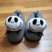 Disney Shoes | Disney The Nightmare Before Christmas Jack Skellington Slippers Size Medium | Color: Black/White | Size: One Size