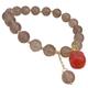 Klauer Feng Shui Crystal Bracelet,Agate bracelet, 8mm Stretchy Beaded Bracelet Red Agate Quartz Lucky Charm Bracelet Reiki Crystal Meditation Chakra Gemstone Bracelet for Women Girls