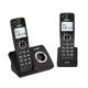 VTech ES2051 DECT Cordless Phone with Answering Machine,Call Block,Easy-to-Read Backlit Display,Landline Phone with 18 Hours Talk-time,Volume Booster,Handsfree Speakerphone,Speed Dial,Twin Handset