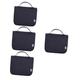 MAGICLULU 4 Pcs Hanging Cosmetic Bag Organizer Bags for Travel Toiletries Holder Bag Waterproof Cosmetic Case Makeup Case Duffle Bag for Travel Outdoor Cosmetic Bag Make up Grid Storage Box