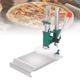 Manual Pizza Doughpress Machine, Dough Roller Dough Sheeter Pasta Maker, Stainless Steel Household Pizza Pastry Press Machine, for Creating Thin Slices, Pizza Dough,14cm