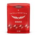 Intelligentsia Coffee, Light Roast Ground Coffee - House 12 Ounce Bag with Flavor Notes of Milk Chocolate, Citrus, and Apple, Packaging May Vary