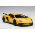 FloZ for AUTOART for Lamborghini for Aventador for LP750-4 for SV Yellow 1:18 car Pre-built Model