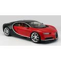 for BBURAGO for Bugatti for chiron Red-Black 1:18 car Pre-built Model