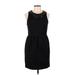 3.1 Phillip Lim Casual Dress - Mini Crew Neck Sleeveless: Black Print Dresses - New - Women's Size 8