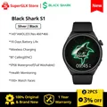 Black Shlavabo l's Smartwatch 1.43 en effet écran AMOLED surveillance de la santé montre de