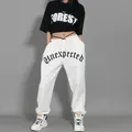 Pantaloni della tuta Street Style da donna pantaloni con stampa alfabeto retrò americano pantaloni