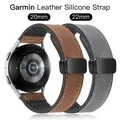 Bracelet en cuir et silicone pour Garmin Forerunner bracelet bracelet bracelet Vivoactive 5