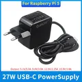 Alimentation pour Raspberry Pi 5 27W 5.1V 5A USB Type C chargeur adaptateur secteur prise EU